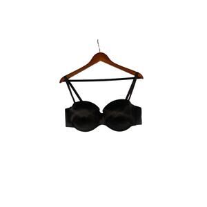 Maidenform Bra 42C Black Full Coverage Strapless Underwire 5 way Lined